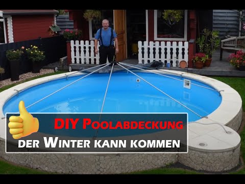 DIY Poolabdeckung
