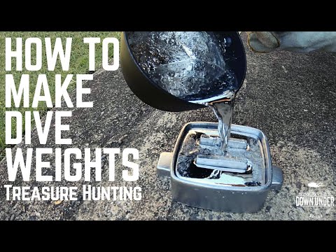 How To Make Your Own Dive Weights From Fishing Sinkers