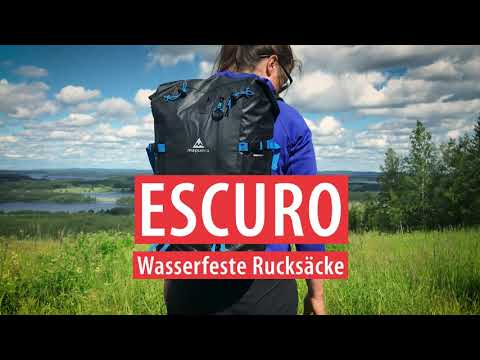 Wasserdichter Rolltop-Rucksack Escuro von mapuera