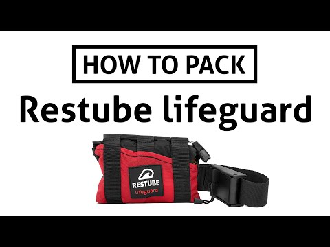How to pack: Restube lifeguard