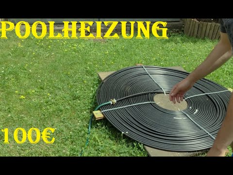 Pool Heizung im Eigenbau - 100€ - DIY IBC-Pool