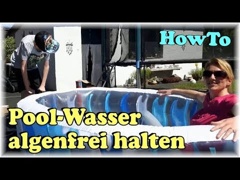 How To 👍 So bleibt das Wasser im Planschbecken / Pool länger sauber, algenfrei &amp; warm