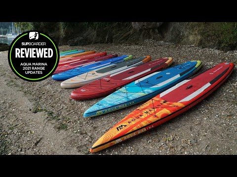 2021 Aqua Marina iSUP range overview / SUPboarder review video