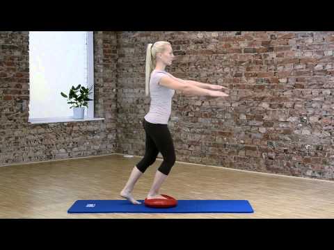 Sissel Balancefit Balancekissen - Anwendungsbeispiel