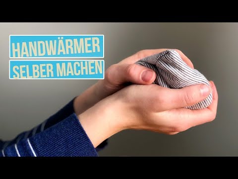 Handwärmer selber machen ohne Nähmaschine | DIY Taschenwärmer