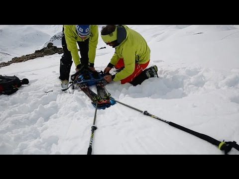 Kameradenrettung und Abtransport auf Tour | LAB SNOW