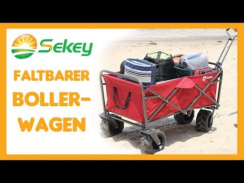 Faltbarer Bollerwagen