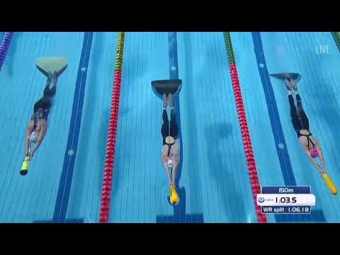 400m Immersion Women Heat 2 20th Finswimming World Championship 2018