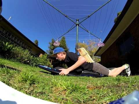 How to get up on a Kneeboard