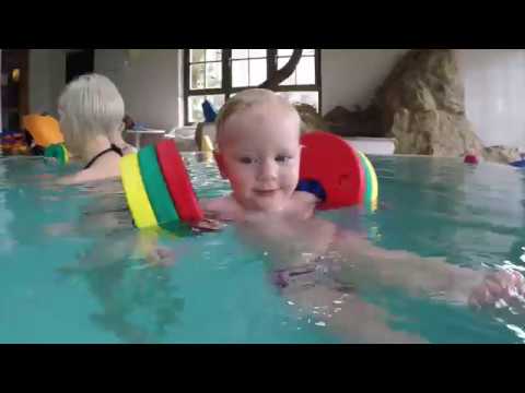 Schwimmen mit den Schwimmscheiben