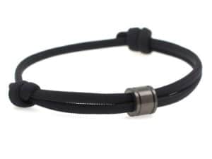 Komimar-Surfer-Armband-BLACK-STEEL