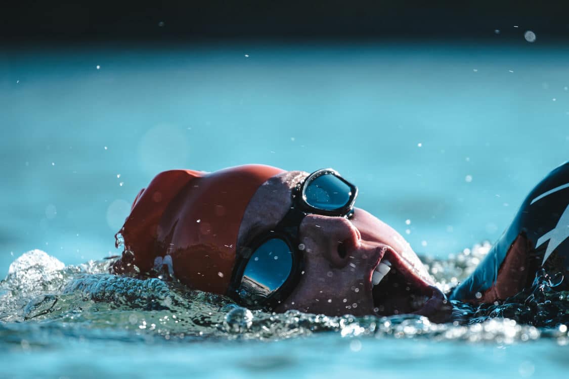 Schwimmbrille Taucherbrille Schwimmen UV-Schutz Wasserdicht Klar Anti-explosion 