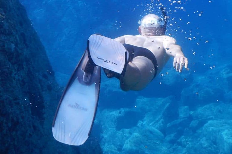 Kexin Lin Meerjungfrau Flossen Monofin Taucherflossen für Kinder Schwimmen Schwimm Flossen