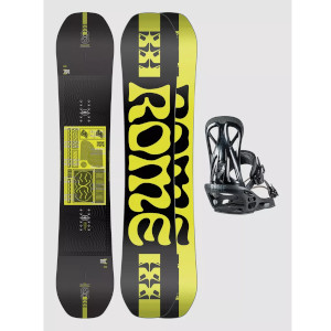 Rome Mechanic + United L 2024 Snowboard-Set