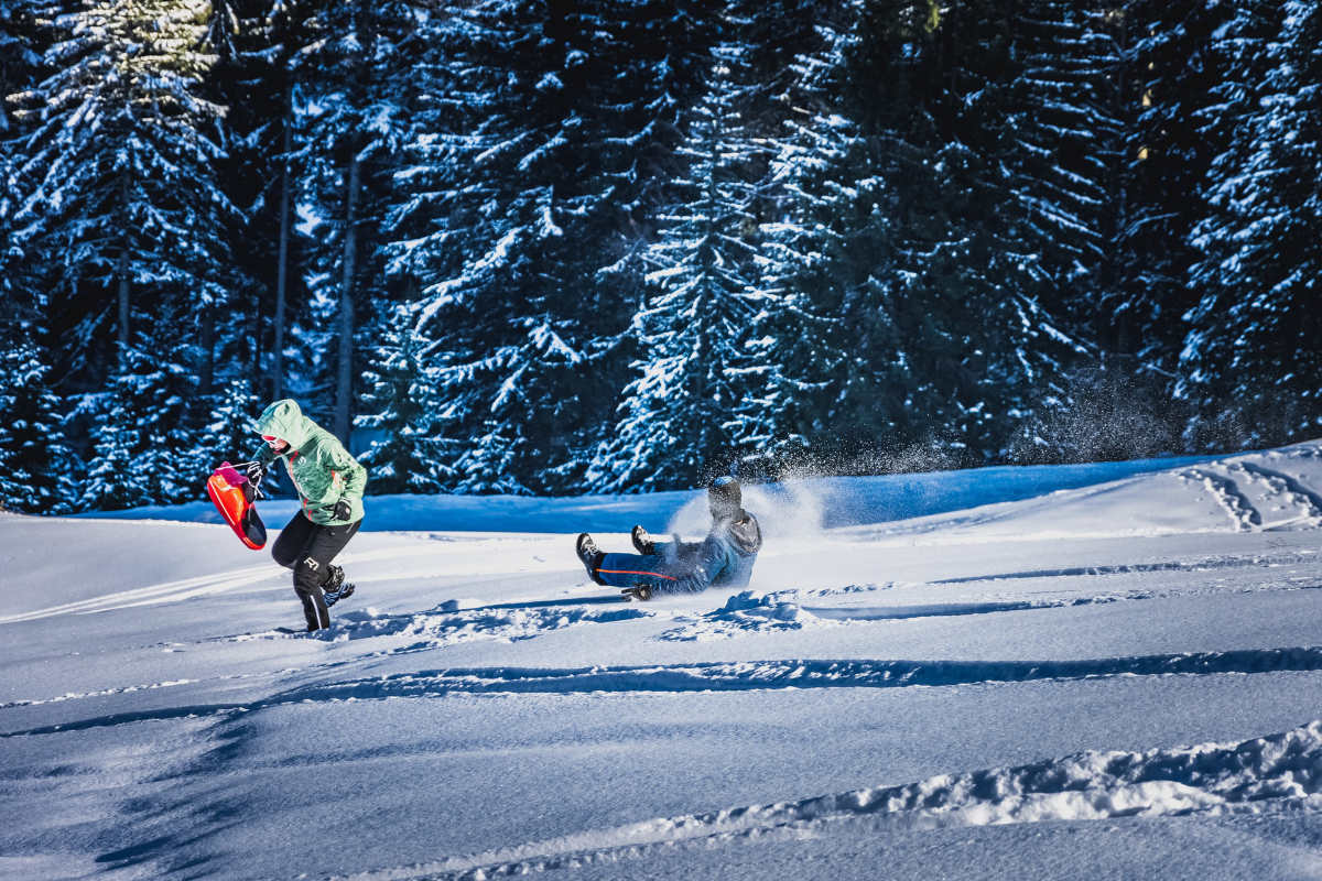 Yamaha Lenkschlitten Kinderschlitten Schlitten Ski Bob Rodel für