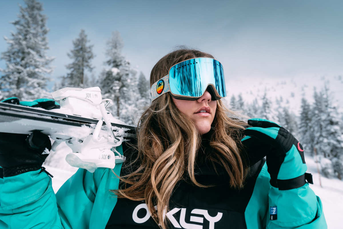 Skibrille Snowboard Rodel Brille Anti Fog Verspiegelt Damen Herren 