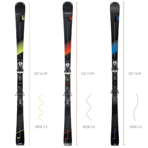 WEDZE Ski Herren mit Bindung Piste - Boost 900 R